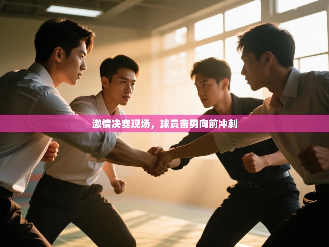 激情决赛现场，球员奋勇向前冲刺  第2张